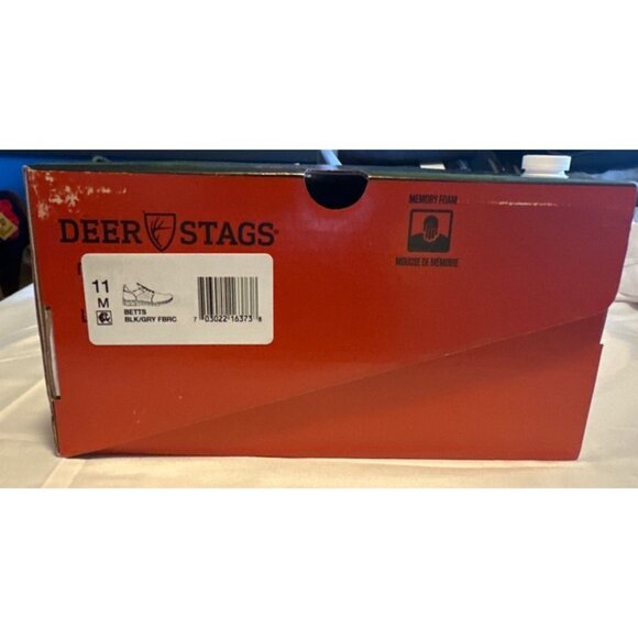 Deer Stags Betts Men's Sneakers, Size: 11, Black, NIB - Picture 2 of 10